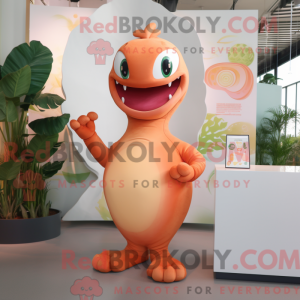 Postava maskota Peach Hydra...