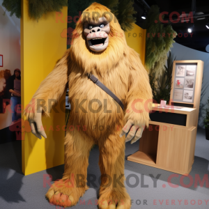 Złota maska Sasquatch...