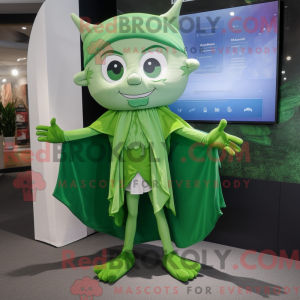 Green Tooth Fairy maskot...