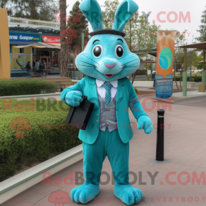 Disfraz de mascota Cyan...