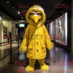 Citrongul struds maskot...