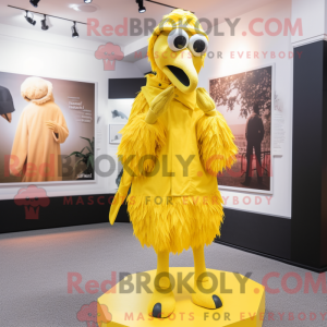 Citrongul struds maskot...