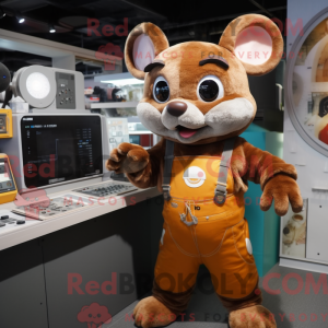 Postava maskota Rust Mouse...