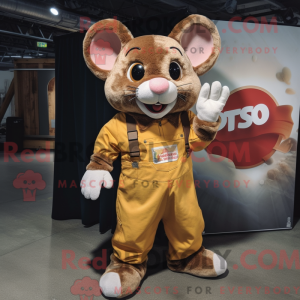 Rust Mus maskot drakt...