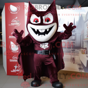 Maroon Vampire mascot...