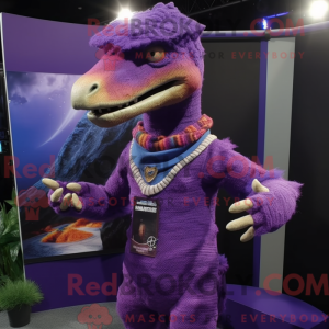 Lilla Deinonychus maskot...
