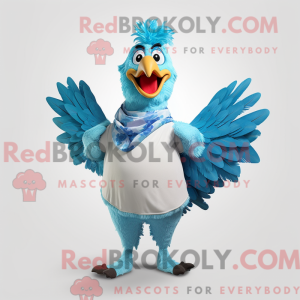 Sky Blue Rooster...