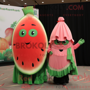 Peach Watermelon mascot...