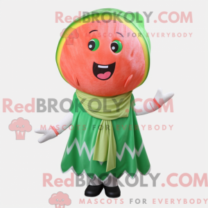 Peach Watermelon mascot...