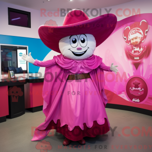 Magenta Cowboy mascot...