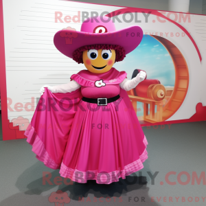Magenta Cowboy mascot...