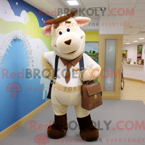 Beige Hereford...