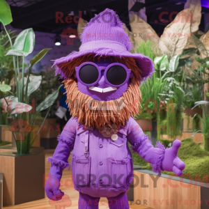 Lilla fugleskræmsel maskot...