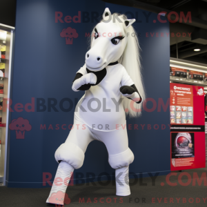 White Mare mascot costume...