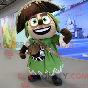 Máscara Olive Pirate com...