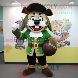 Máscara Olive Pirate com...