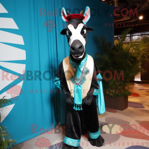 Costume de mascotte d okapi...