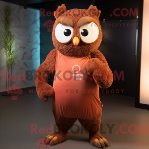 Postava maskota Rust Owl...