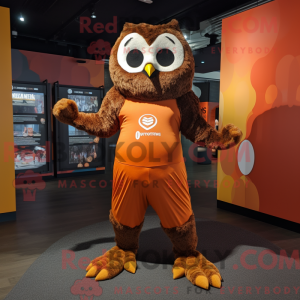 Rust Owl máscara de máscara...