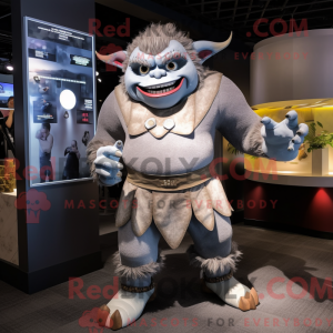 Mascotte d Ogre gris...