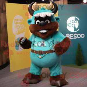 Disfraz de mascota Teal...