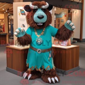 Blågrön Bison...