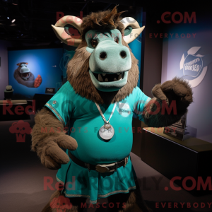 Blågrøn Bison...