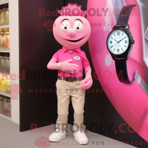 Pink Wrist Watch mascot...