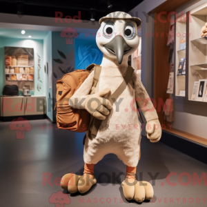 Tan Albatross maskot...