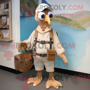 Tan Albatross mascot...