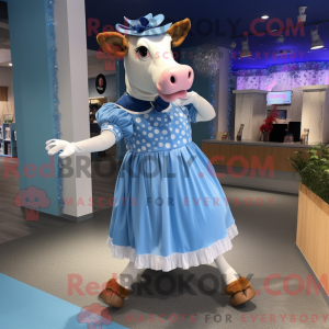 Blue Guernsey Cow...