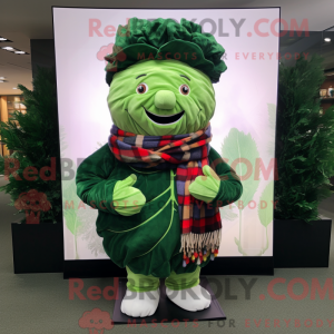 Forest Green Cabbage mascot...