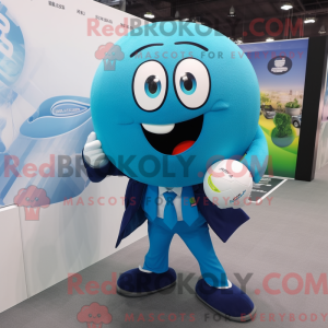 Cyan Handball Ball...