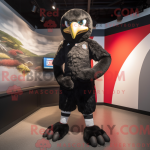 Black Hawk maskot kostume...