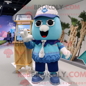 Personaggio mascotte cono...