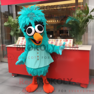 Disfraz de mascota de pollo...