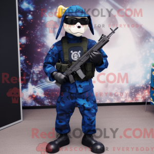 Navy Commando mascot...