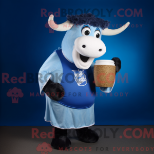 Blue Beef Stroganoff mascot...