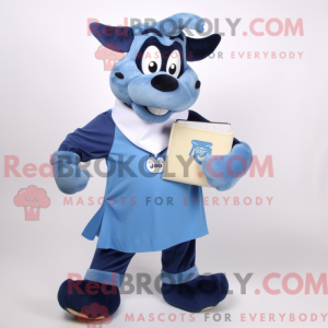 Maskotdraktfigura Blue Beef...