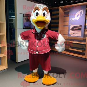 Disfraz de mascota Maroon...
