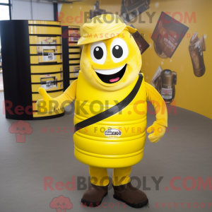 Yellow Soda Can mascot...