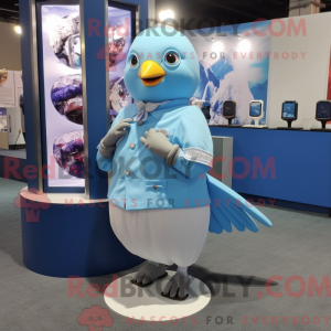 Figura de máscara de pomba...