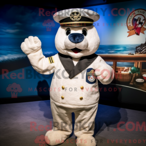 Navy Pho mascot costume...