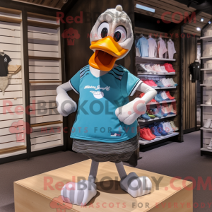 Gray Swans maskotdraktfigur...
