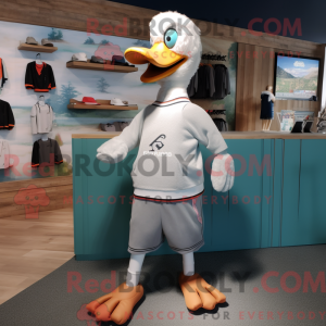 Grey Swans maskotdraktfigur...