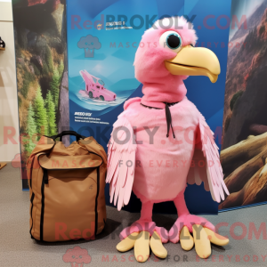 Pink Archeopteryx maskot...