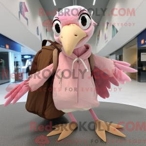 Pink Archeopteryx maskot...