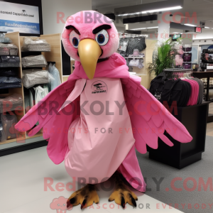 Pink Archeopteryx mascot...