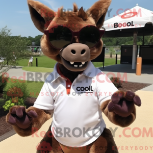 Brun Gargoyle maskot...