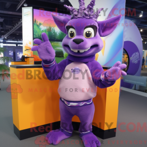 Lilla Chupacabra maskot...